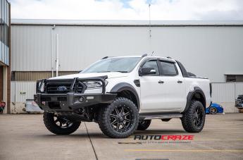 FORD RANGER MAVERICK GLOSS BLACK MILLED ACCENTS